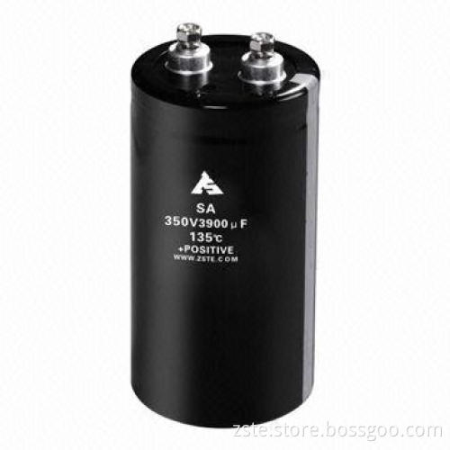 Aluminum electrolytic capacitors, screw type, long life, wide temperature, high reliability
